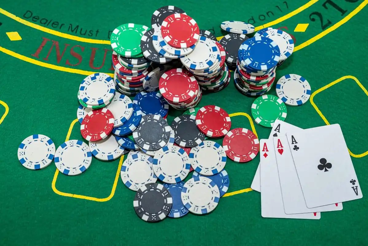 Tema mahjong biru hijau di wdkilat